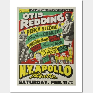 SOUL CONCERT OTIS REDDING Posters and Art